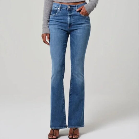 New! Citizens of Humanity Lilah Bootcut Flare Jeans Denim in Lawless - Picture 1 of 11